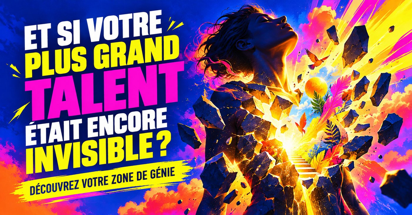 Et si votre plus grand talent était encore invisible ? Découvrez votre zone de génie